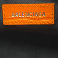Load image into Gallery viewer, Balenciaga Pop Orange Croc Embossed Leather Le Cagole XS Shoulder Bag
