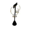 Load image into Gallery viewer, Louis Vuitton Gold / Silver / Rose Gold Monogram 14K Gold Hoop Earrings