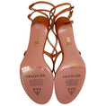 Load image into Gallery viewer, Aquazzura Tobacco Leather Baia 65 Sandals