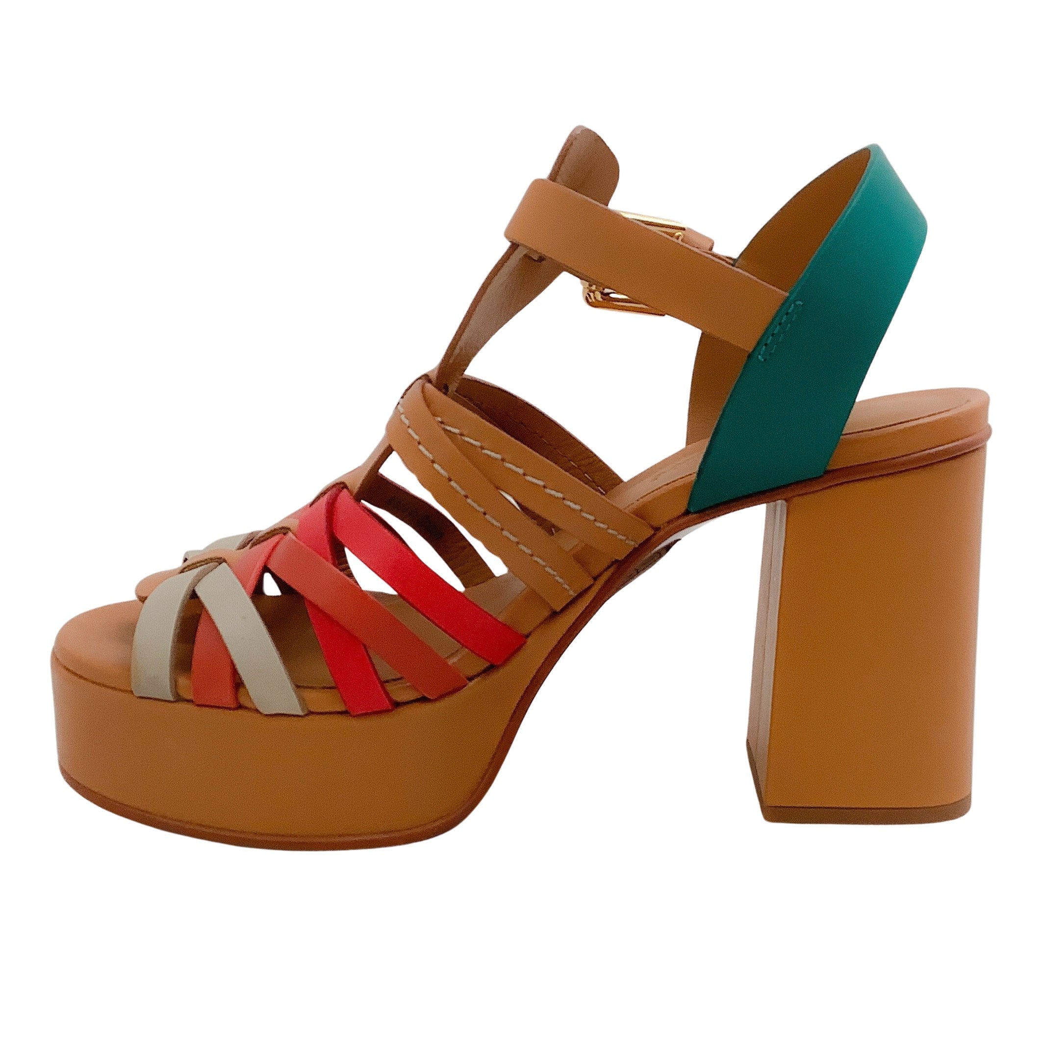 See by Chloe Sierra Multi Caged Platform Sandals