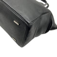 Load image into Gallery viewer, VBH Black Leather Brera Double Zip Satchel
