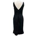 Load image into Gallery viewer, Tom Ford Black Sleeveless Lambskin Leather Midi Dress