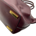 Load image into Gallery viewer, Michael Kors Collection Burgundy Leather Lexi Large Satchel
