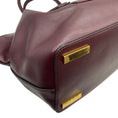 Load image into Gallery viewer, Michael Kors Collection Burgundy Leather Lexi Large Satchel
