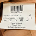 Load image into Gallery viewer, Piazza Sempione Navy / Brown Embroidered Knit Sleeveless Shift Dress