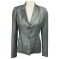 Load image into Gallery viewer, Balenciaga Grey Two Button Wool Blazer Jacket
