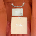Load image into Gallery viewer, Malej Cinnamon Lurex Open Front Jacket