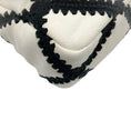 Load image into Gallery viewer, Chanel 2021 White Leather / Black Crochet Medium 19 Flap Bag