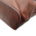 Load image into Gallery viewer, Etro Burgundy Paisley Large Bucket Bag