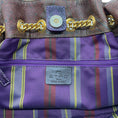 Load image into Gallery viewer, Etro Burgundy Paisley Large Bucket Bag