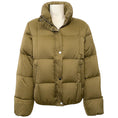 Load image into Gallery viewer, Peserico Olive Quilted Down Jacket