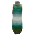Load image into Gallery viewer, Missoni Green Multi Sleeveless Mohair Knit Dress