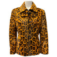 Load image into Gallery viewer, Valentino Roma Brown Leopard Pony Jacket