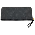 Load image into Gallery viewer, Louis Vuitton Black Clemence Mono Empreinte Wallet