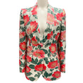 Load image into Gallery viewer, Dolce & Gabbana Red / Green Floral Jacquard Jacket