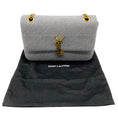 Load image into Gallery viewer, Saint Laurent Grey Jersey Mini Quilted Jamie Shoulder Bag