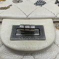 Load image into Gallery viewer, Chanel Ivory Metallic Quilted Aged Calfskin Leather Limited Edition Lucky Charms 2.55 Reissue Flap Bag