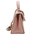 Load image into Gallery viewer, Chanel Pale Pink Quilted Caviar Leather Retro Top Handle Flap Bag
