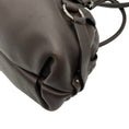Load image into Gallery viewer, Salvatore Ferragamo Brown Leather Ruched Shoulder Bag