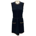 Load image into Gallery viewer, Gucci Navy / Gold 2021 Boundless Overture Series GG Sleeveless Knit Dress