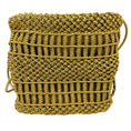 Load image into Gallery viewer, Chanel Gold Metallic 2022 Calfskin Macrame Mini 22 Hobo Bag with Gold Hardware