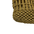 Load image into Gallery viewer, Chanel Gold Metallic 2022 Calfskin Macrame Mini 22 Hobo Bag with Gold Hardware