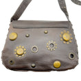 Load image into Gallery viewer, Marni Brown Leather Grommet Crossbody Bag