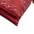 Load image into Gallery viewer, Chanel Rose 2016 Quilted Patent Leather and Leather Large Shopping Handbag 30cm