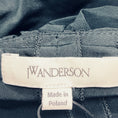 Load image into Gallery viewer, JW Anderson Black Gathered Skort