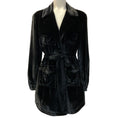 Load image into Gallery viewer, Cinq à Sept Black Velvet Drawstring Waist Jacket