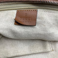 Load image into Gallery viewer, Gucci Beige / Brown Supreme GG Canvas Ophidia Tote Handbag with Tan Leather Trim