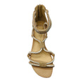 Load image into Gallery viewer, Alexandre Birman Beige / White Braided Leather Strappy Flat Sandals