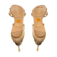 Load image into Gallery viewer, Alexandre Birman Beige / White Braided Leather Strappy Flat Sandals