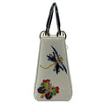 Load image into Gallery viewer, Christian Dior White Multicolor Animals Embroidered Smooth Calfskin Medium Lady Dior Bag