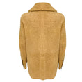 Load image into Gallery viewer, Akris Tan Lamb Shearling Zip Front Jacket