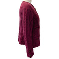 Load image into Gallery viewer, Chanel Magenta Cashmere Cardigan Sweater