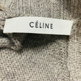 Load image into Gallery viewer, Celine Taupe Wool and Alpaca Knit Sweater with Cut Out Detail