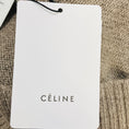 Load image into Gallery viewer, Celine Taupe Wool and Alpaca Knit Sweater with Cut Out Detail