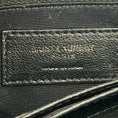 Load image into Gallery viewer, Saint Laurent Deep Marine Crinkled Calfskin Niki Wallet On Chain