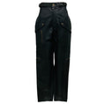 Load image into Gallery viewer, Re/Done Black Racer Leather Tapered Trousers