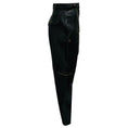 Load image into Gallery viewer, Re/Done Black Racer Leather Tapered Trousers
