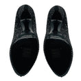 Load image into Gallery viewer, Lanvin Black Crystal Embellished Ankle Strap Platform Pump