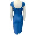 Load image into Gallery viewer, Herve Leger Deep Ocean Blue Kristen Dress