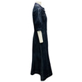 Load image into Gallery viewer, Matthew Bruch Dark Blue Denim Puff Sleeve Midi Dress