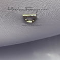 Load image into Gallery viewer, Salvatore Ferragamo New Lavender Mascarpone Calfskin Floral Print Small The Studio Bag