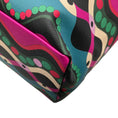 Load image into Gallery viewer, Emilio Pucci Teal / Fuchsia Multi Color Tote Bag