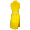 Load image into Gallery viewer, Moschino Couture Yellow Sleeveless Button-front Cotton Midi Dress