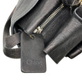 Load image into Gallery viewer, Chloe Black Leather Saskia Two Way Bag