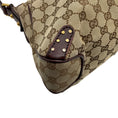 Load image into Gallery viewer, Gucci Burgundy Leather GG Monogram Gold Horsebit Chain Flap Shoulder Bag