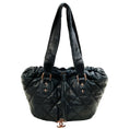Load image into Gallery viewer, Chanel Vintage 2006 Black Quilted Leather Cloudy Bag